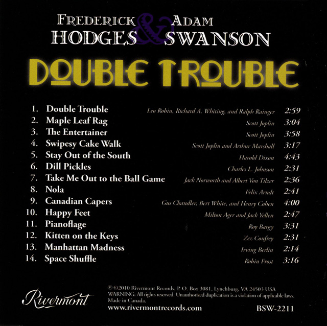 Double Trouble Back Cover